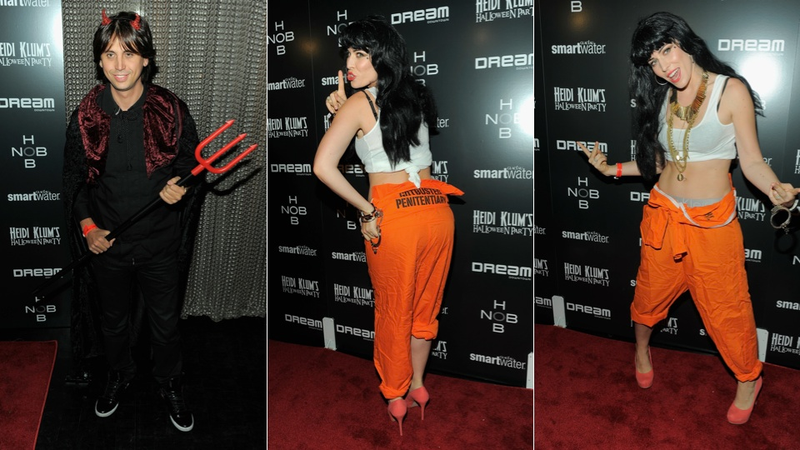 Illustration for article titled Guys & Ghouls Rocked Frighteningly Creative Costumes At Heidi Klum's Halloween Party
